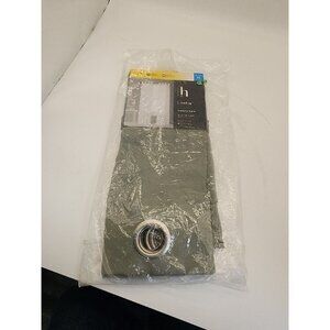 Home Expressions‎ Lisette  Sheer Grommet Panel 50 x 95 in. Evening Sage NEW
